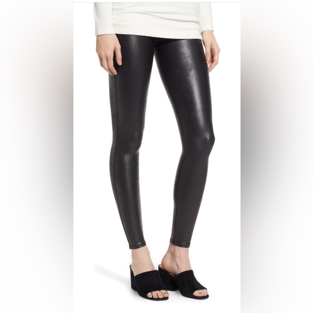 Spanx Faux Leather Leggings